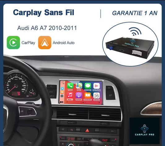 BOITIER CARPLAY AUDI A6, A7  2010 - 2011