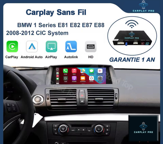 BOITIER CARPLAY BMW SERIE 1 E81 E82 E87 E88 2008 - 2012