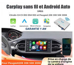Boitier Sans fil CARPLAY AndroidAuto pour PEUGEOT 208, 308, 3008, ET 508